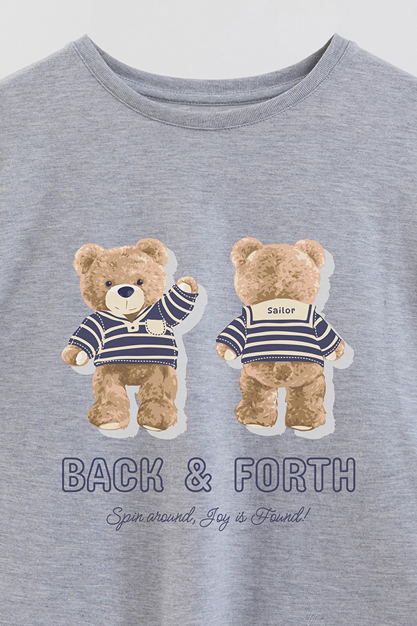 REMERA GB OVERSIZE BACK AND FORTH
