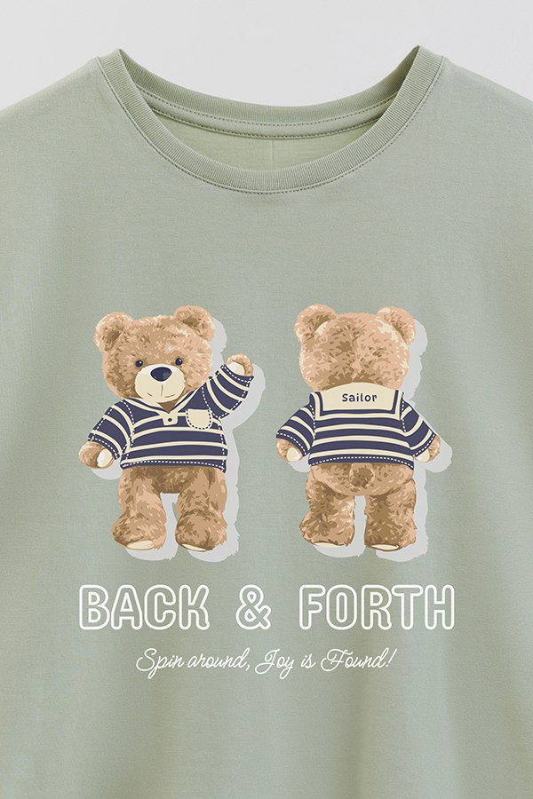 REMERA GB OVERSIZE BACK AND FORTH