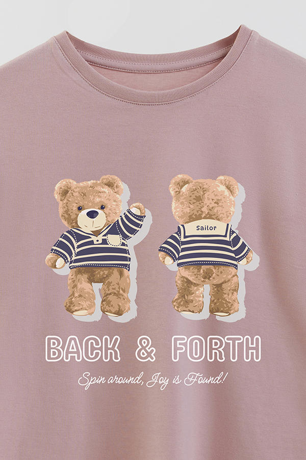 REMERA GB OVERSIZE BACK AND FORTH