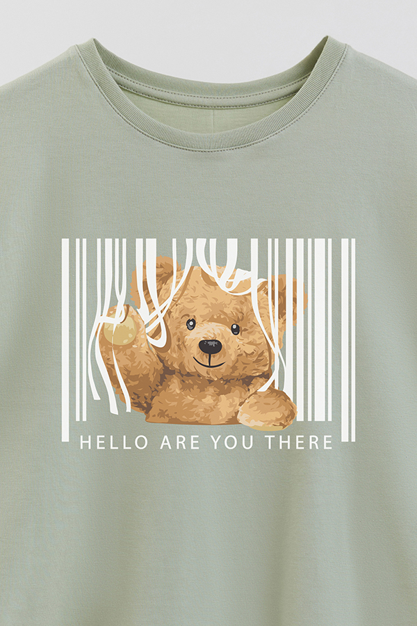 REMERA GB OVERSIZE ARE YOU THERE