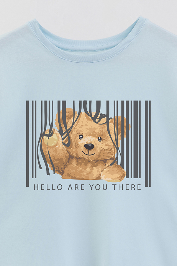 REMERA GB OVERSIZE ARE YOU THERE