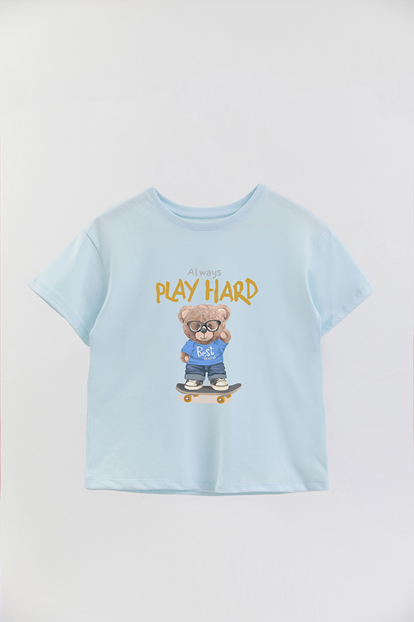 REMERA GB OVERSIZE ALWAYS PLAY HARD
