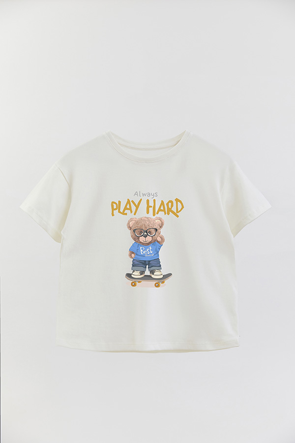 REMERA GB OVERSIZE ALWAYS PLAY HARD