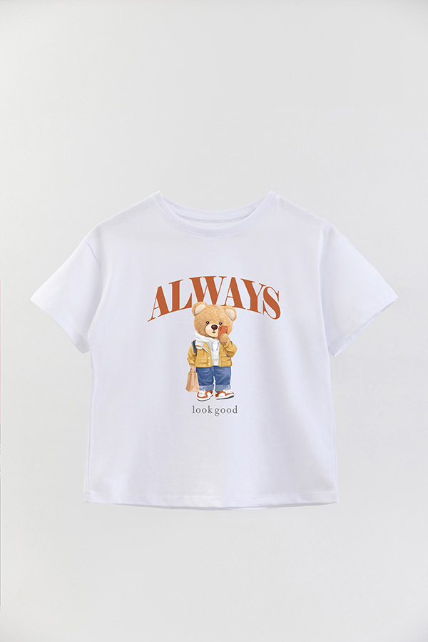 REMERA GB OVERSIZE ALWAYS LOOK GOOD