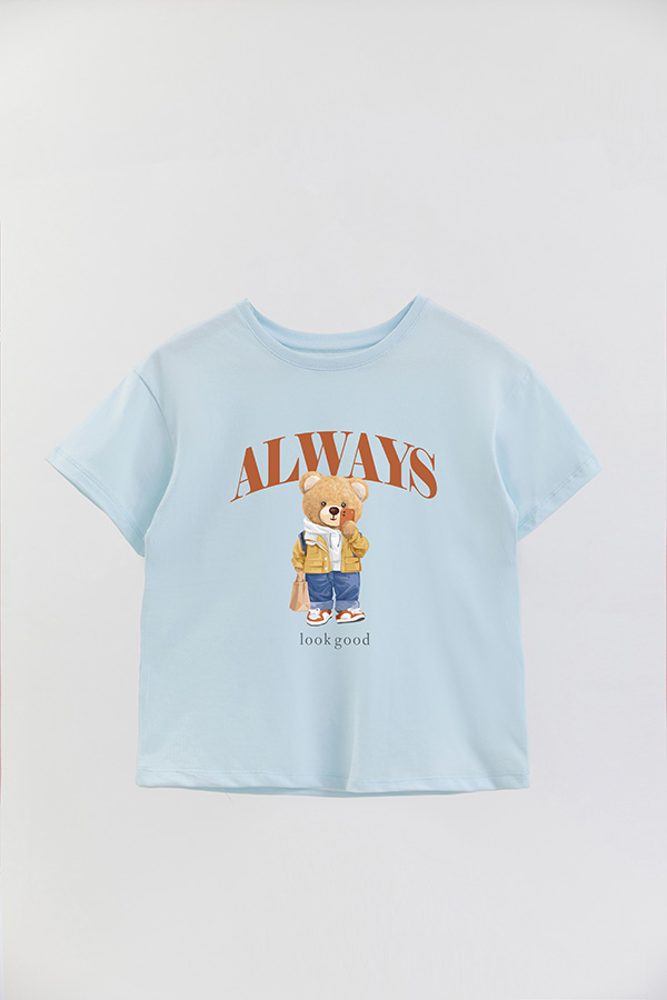 REMERA GB OVERSIZE ALWAYS LOOK GOOD