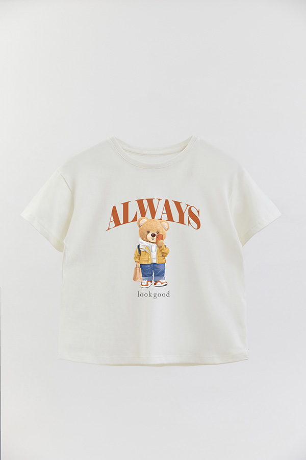 REMERA GB OVERSIZE ALWAYS LOOK GOOD