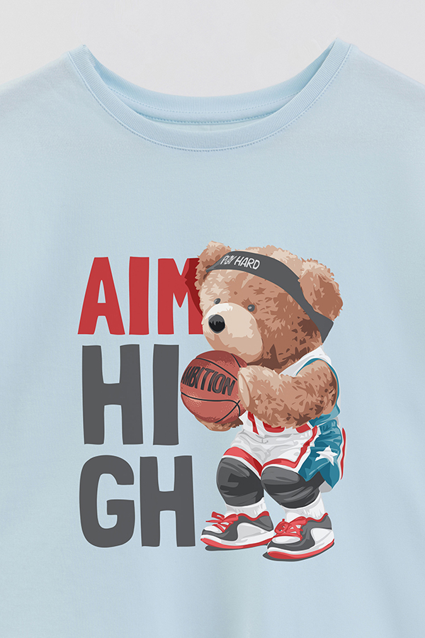 REMERA GB OVERSIZE AIM HIGH