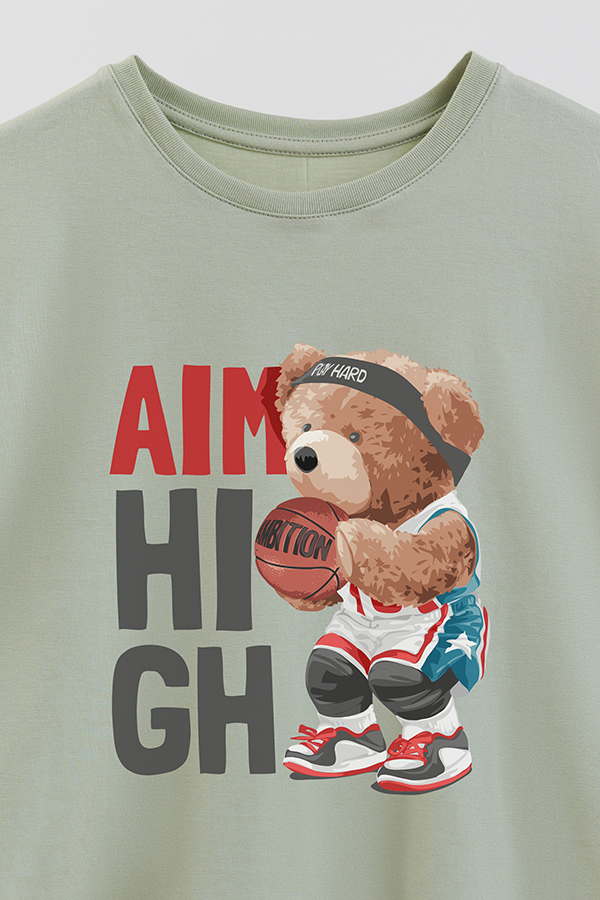 REMERA GB OVERSIZE AIM HIGH