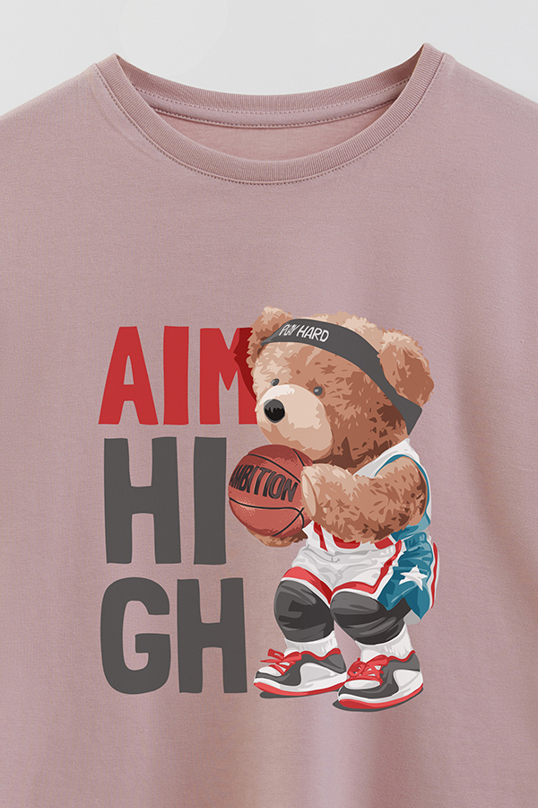 REMERA GB OVERSIZE AIM HIGH