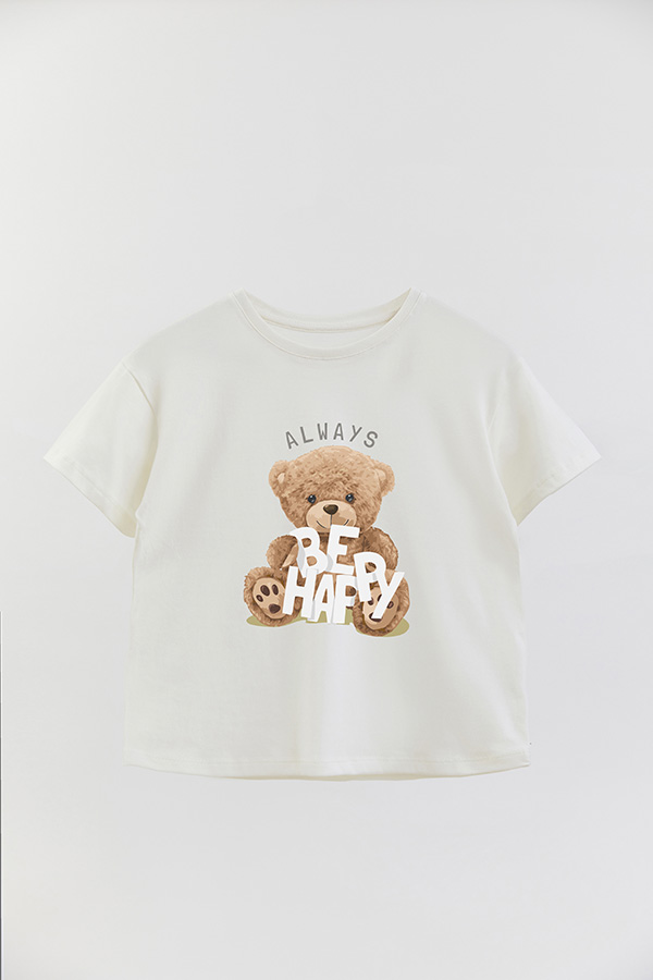 REMERA GB OVERSIZE ALWAYS BE HAPPY