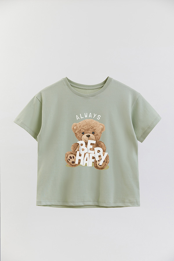 REMERA GB OVERSIZE ALWAYS BE HAPPY