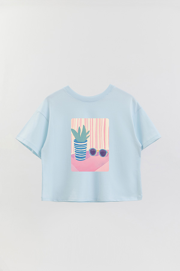 REMERA CROP ESTAMPADA PASTEL 23