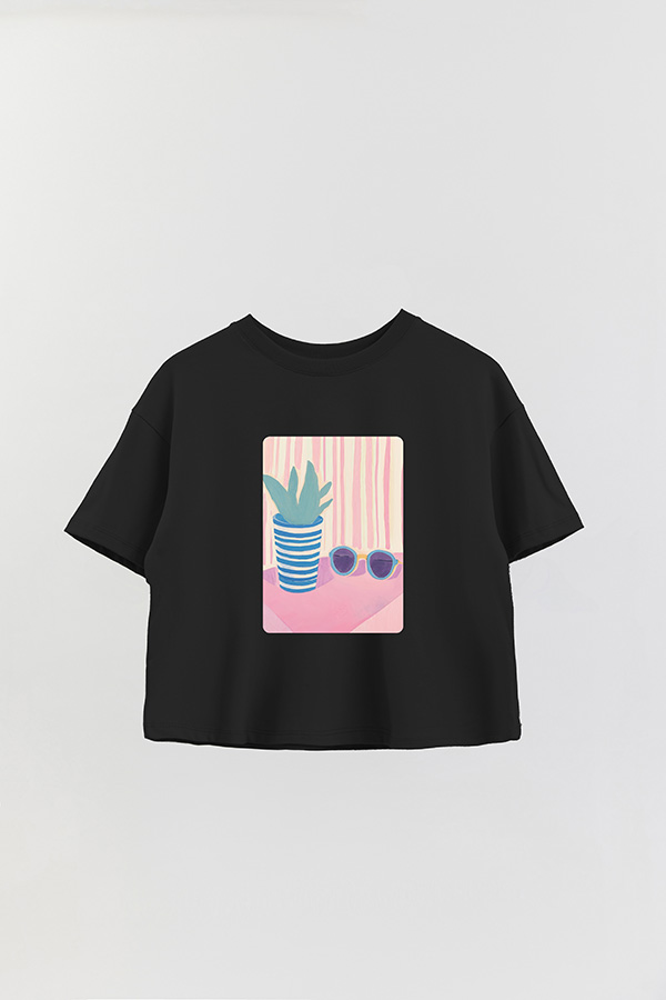 REMERA CROP ESTAMPADA PASTEL 23