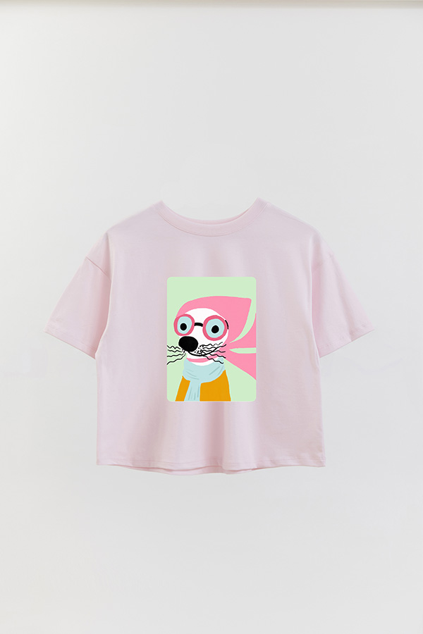 REMERA CROP ESTAMPADA PASTEL 4
