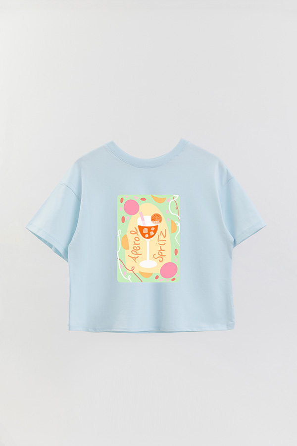 REMERA CROP ESTAMPADA PASTEL 3