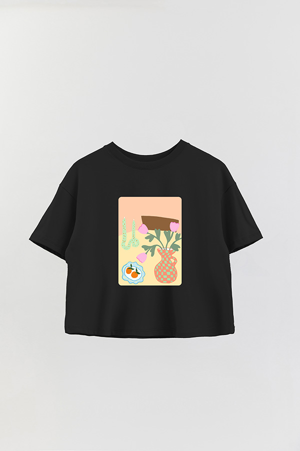 REMERA CROP ESTAMPADA PASTEL 1