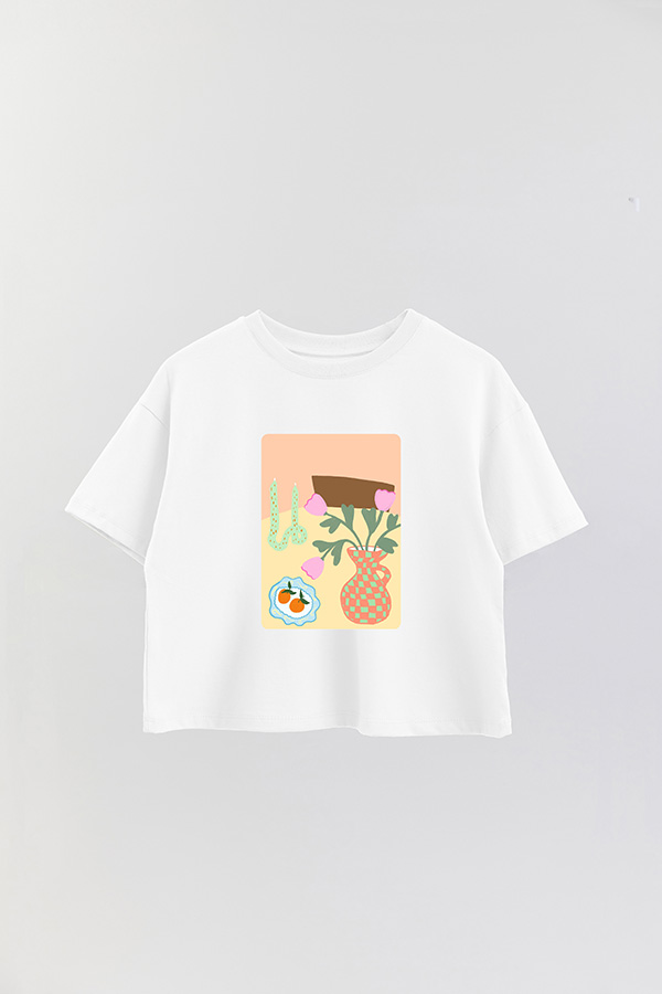 REMERA CROP ESTAMPADA PASTEL 1