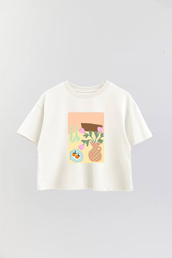 REMERA CROP ESTAMPADA PASTEL 1
