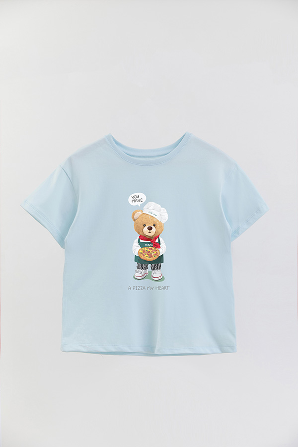 REMERA GB OVERSIZE A PIZZA MY HEART