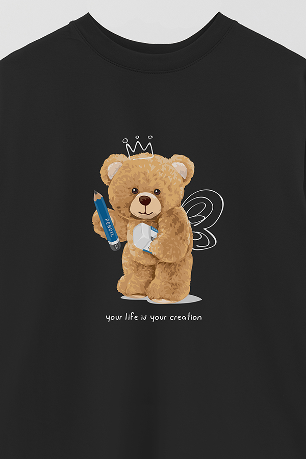 REMERA OVER ESTAMPADA UNISEX YOUR CREATION
