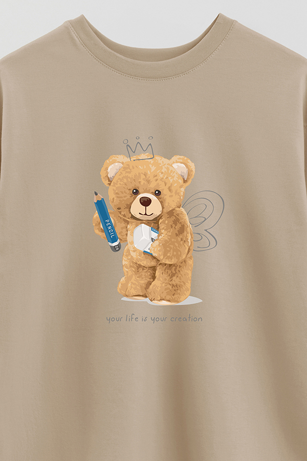 REMERA OVER ESTAMPADA UNISEX YOUR CREATION