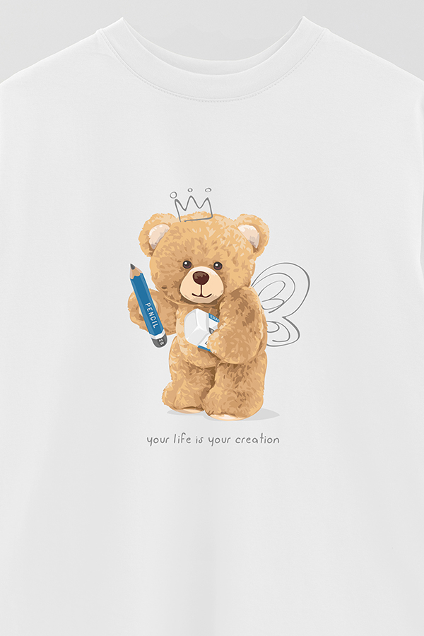 REMERA OVER ESTAMPADA UNISEX YOUR CREATION