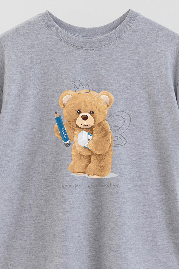 REMERA OVER ESTAMPADA UNISEX YOUR CREATION