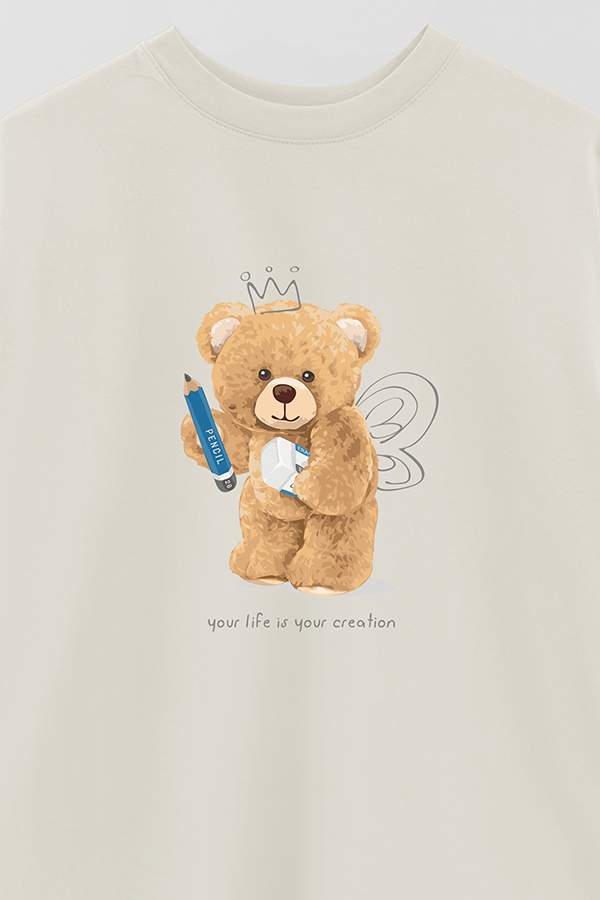 REMERA OVER ESTAMPADA UNISEX YOUR CREATION