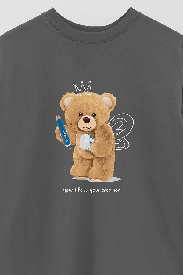 REMERA OVER ESTAMPADA UNISEX YOUR CREATION