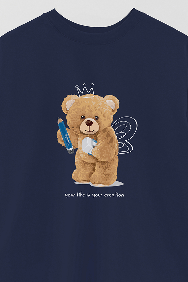 REMERA OVER ESTAMPADA UNISEX YOUR CREATION