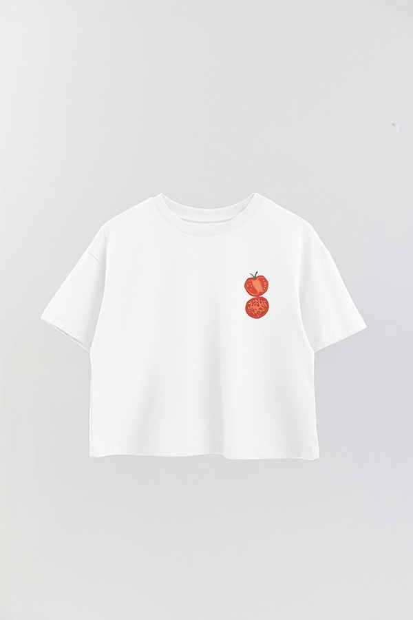 REMERA CROP FB TOMATO P3