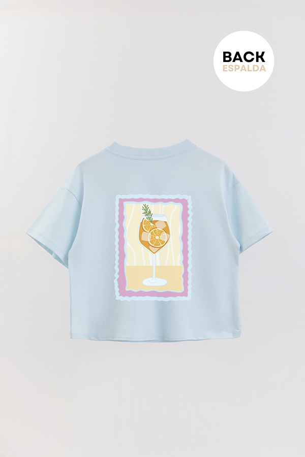 REMERA CROP FB TRAVEL STAMP 9