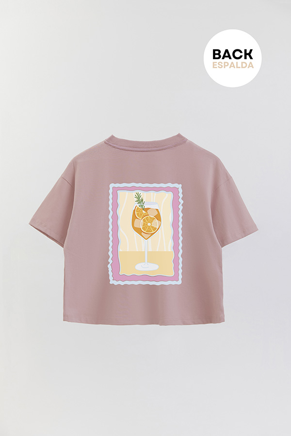 REMERA CROP FB TRAVEL STAMP 9