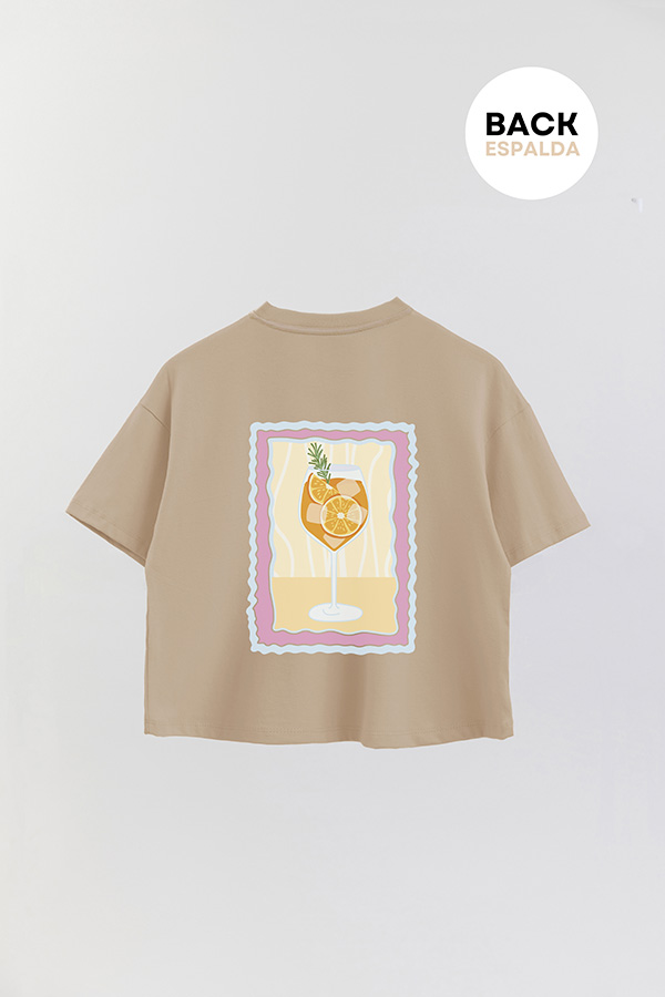 REMERA CROP FB TRAVEL STAMP 9