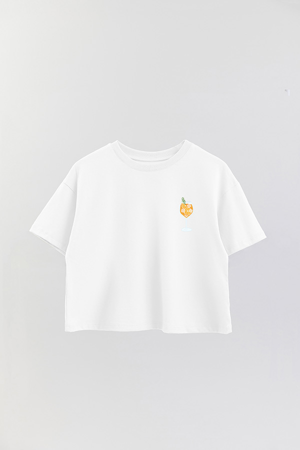REMERA CROP FB TRAVEL STAMP 9