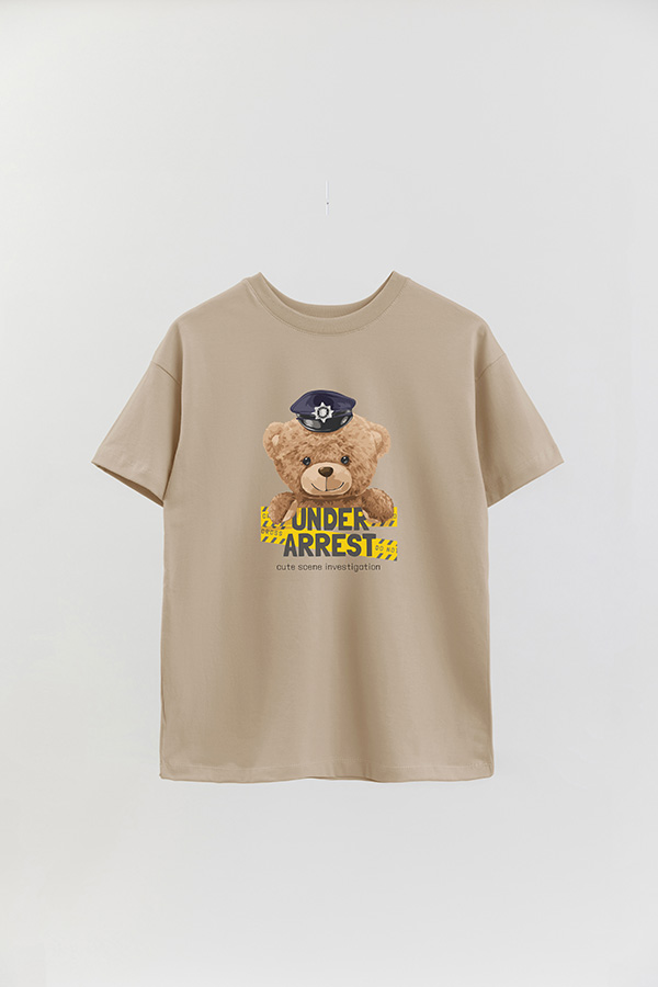 REMERA OVER ESTAMPADA UNISEX UNDER ARREST