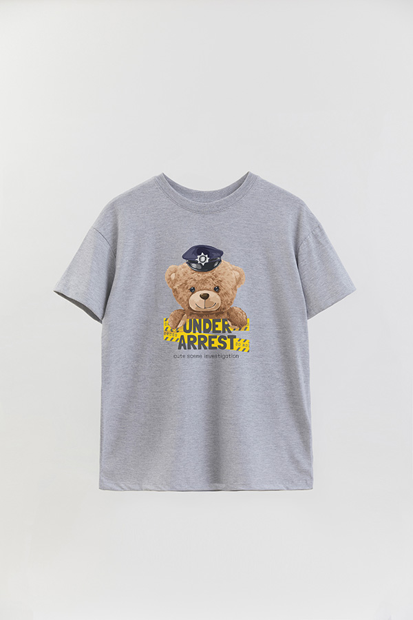 REMERA OVER ESTAMPADA UNISEX UNDER ARREST