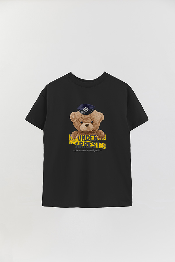 REMERA OVER ESTAMPADA UNISEX UNDER ARREST