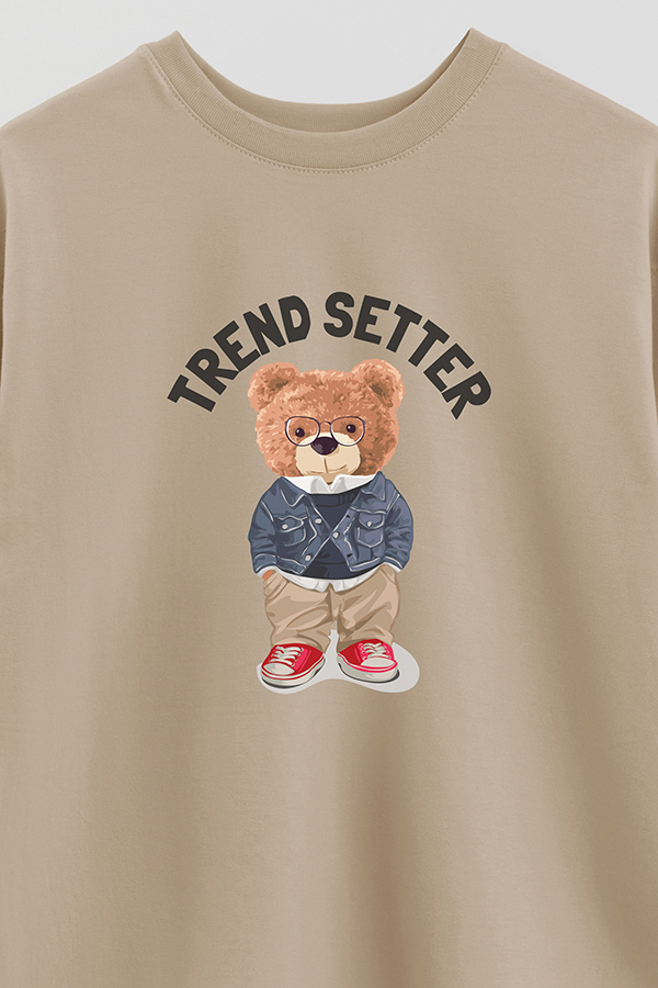 REMERA OVER ESTAMPADA UNISEX TREND SETTER