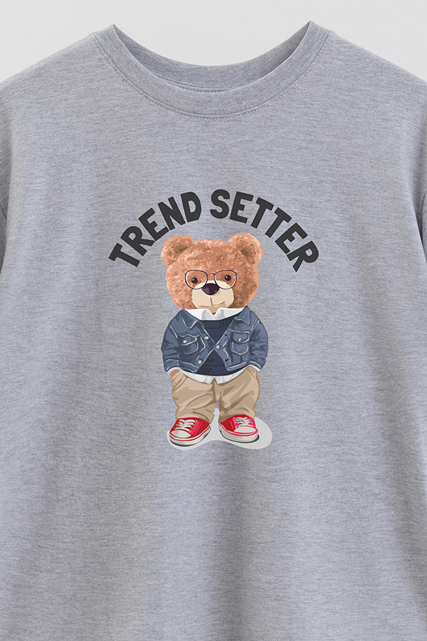 REMERA OVER ESTAMPADA UNISEX TREND SETTER