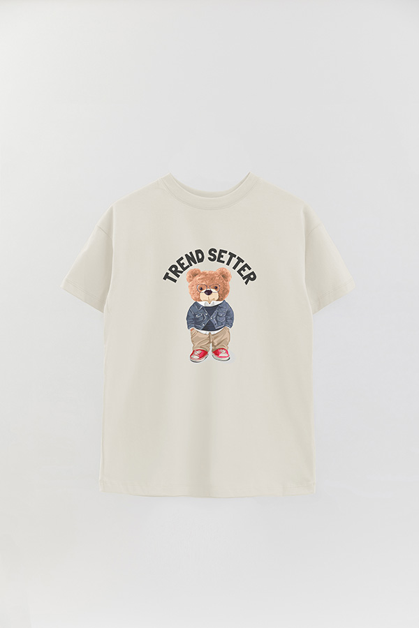 REMERA OVER ESTAMPADA UNISEX TREND SETTER