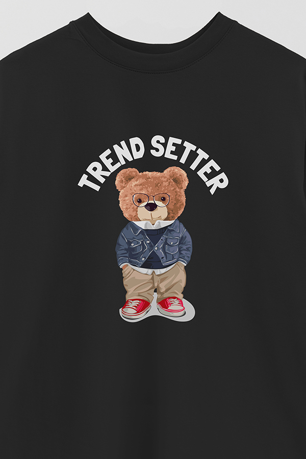 REMERA OVER ESTAMPADA UNISEX TREND SETTER