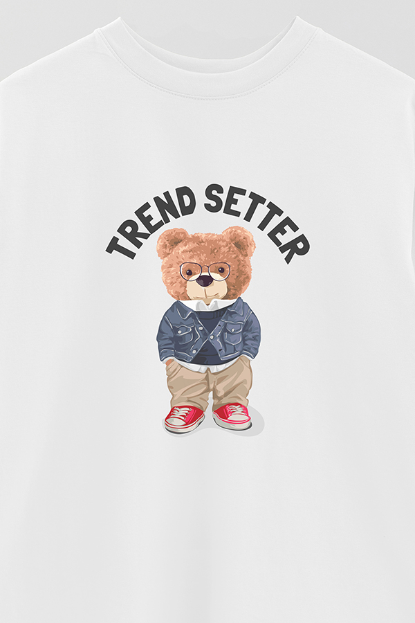 REMERA OVER ESTAMPADA UNISEX TREND SETTER