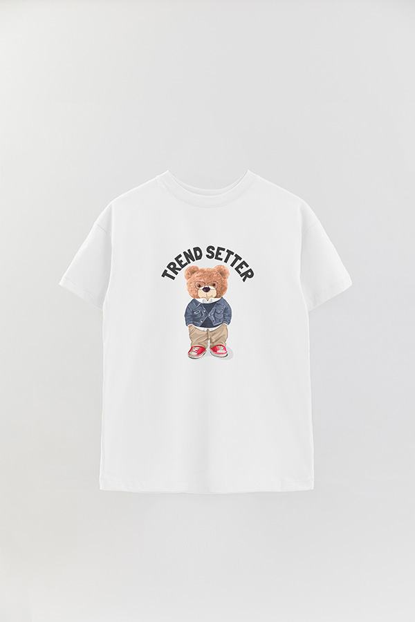 REMERA OVER ESTAMPADA UNISEX TREND SETTER