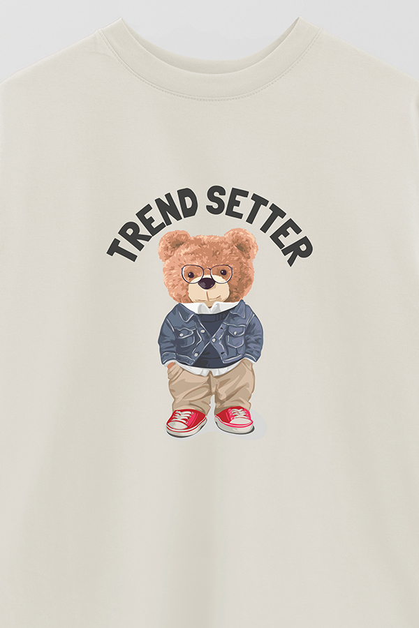 REMERA OVER ESTAMPADA UNISEX TREND SETTER