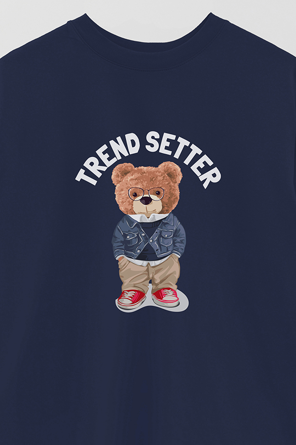 REMERA OVER ESTAMPADA UNISEX TREND SETTER