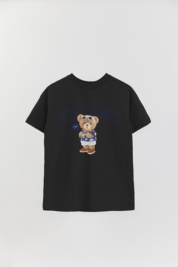 REMERA OVER ESTAMPADA UNISEX TOURIST