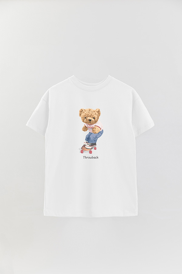 REMERA OVER ESTAMPADA UNISEX THROWBACK
