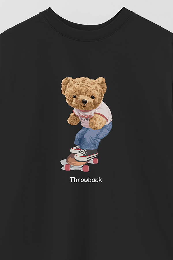 REMERA OVER ESTAMPADA UNISEX THROWBACK