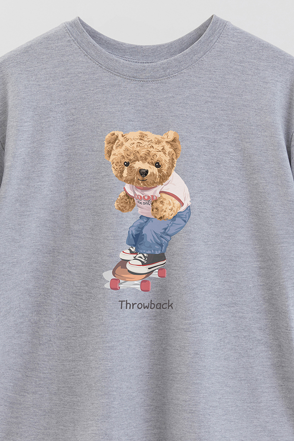 REMERA OVER ESTAMPADA UNISEX THROWBACK